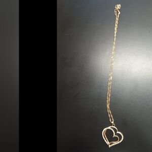 20in necklace with Heart pendant